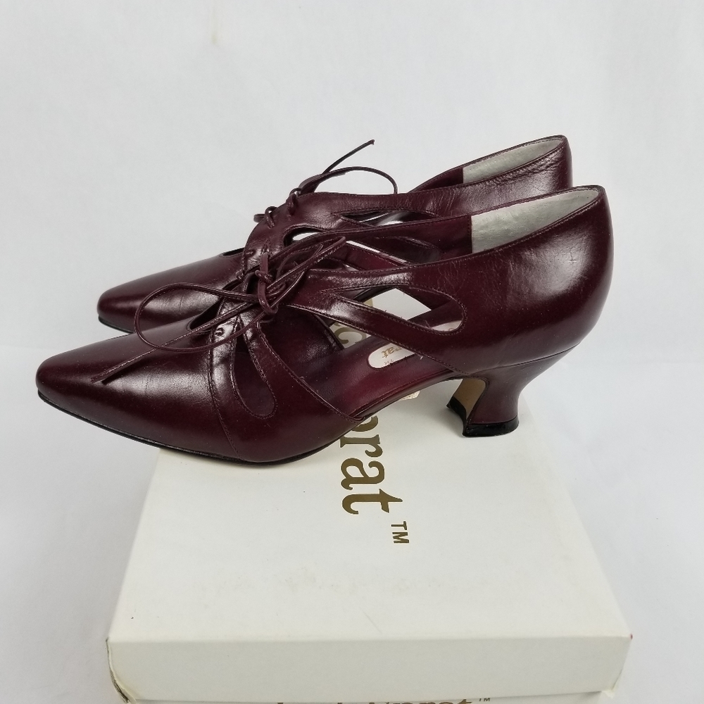 Jack Sprat Madrid Burgandy Wine color - Picture 2 of 5